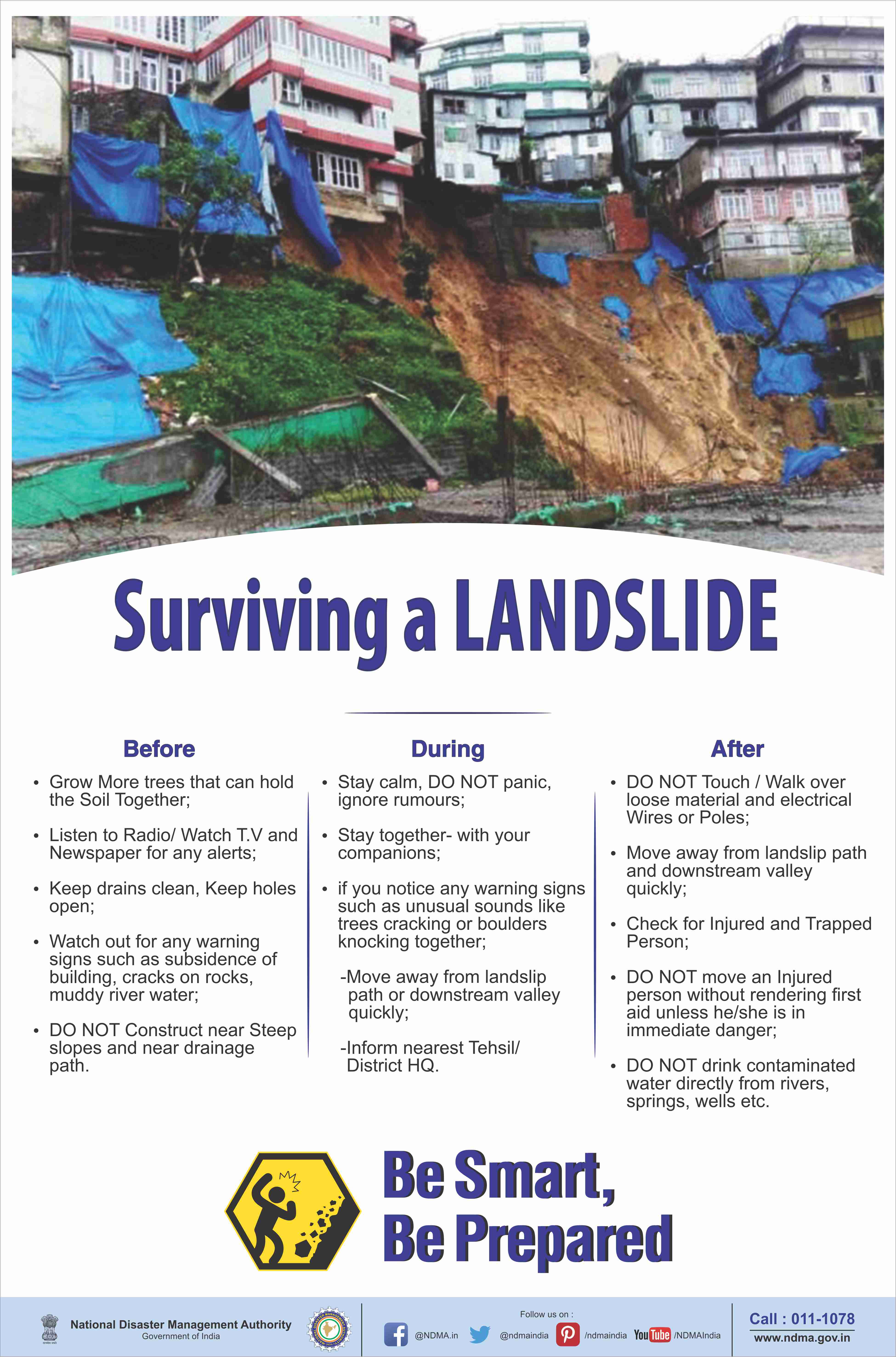 Stay safe from a landslide with these do’s and don’ts 